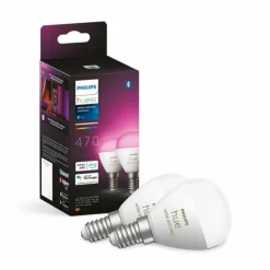 Luminaires Philips Philips Hue Set de 2 E14 LED 5,1 Watt 4000 Kelvin 470 Lumen