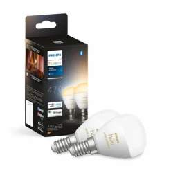 Luminaires Philips Philips Hue Set de 2 E14 LED 5,1 Watt 4000 Kelvin 470 Lumen
