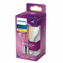 Luminaires Philips Philips LED E27 7 Watt 2700 Kelvin 806 Lumen