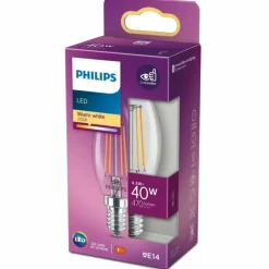 Luminaires Philips Philips LED E14 4 Watt 2700 Kelvin 470 Lumen