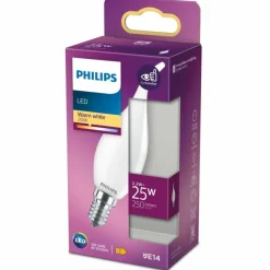 Luminaires Philips Philips LED E14 2,2 Watt 2700 Kelvin 250 Lumen