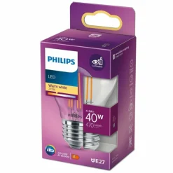 Luminaires Philips Philips LED E27 4 Watt 2700 Kelvin 470 Lumen