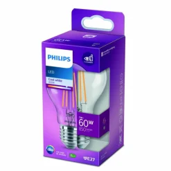 Luminaires Philips Philips LED E27 7 Watt 4000 Kelvin 850 Lumen