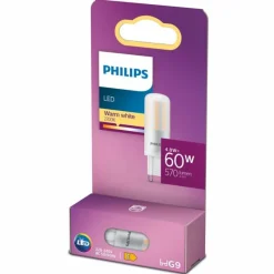 Luminaires Philips Philips LED G9 4,8 Watt 2700 Kelvin 570 Lumen