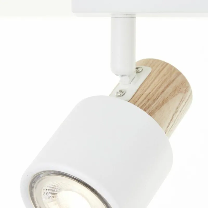 Luminaires Scandinaves-Luminaires Brilliant Pini Spot de plafond Blanc, 2 lumières