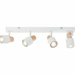 Luminaires Scandinaves-Luminaires Brilliant Pini Spot de plafond Blanc, 4 lumières