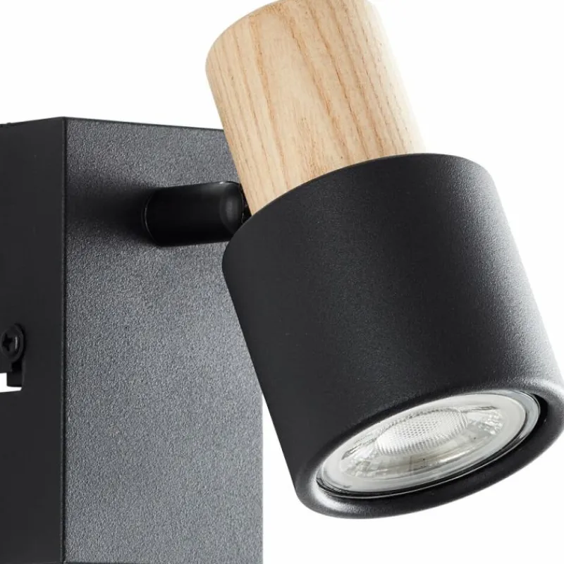 Luminaires Scandinaves-Luminaires Brilliant Pini Spot mural Noir, 1 lumière