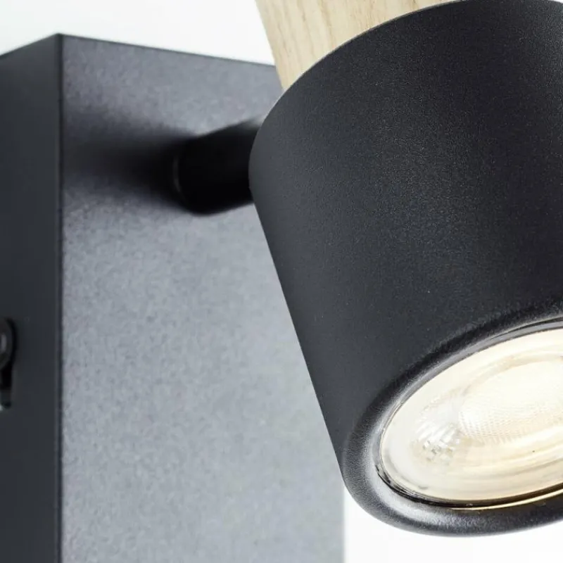 Luminaires Scandinaves-Luminaires Brilliant Pini Spot mural Noir, 1 lumière