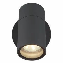 Luminaires Globo Lighting Piper Luminaire extérieur Anthracite, Noir, 1 lumière