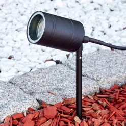 hofstein pique de terre Froslev LED Noir, 1 lumière