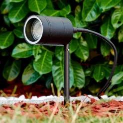 hofstein pique de terre Froslev LED Noir, 1 lumière