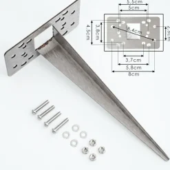 hofstein pique de terre Titon Acier inoxydable