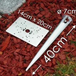 hofstein pique de terre Totebo Nickel mat