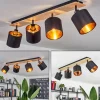 Lampes En Tissu-hofstein Plafonnier Alsen Bois clair, Noir, 4 lumières