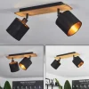 Lampes En Tissu-hofstein Plafonnier Alsen Brun, Noir, 2 lumières