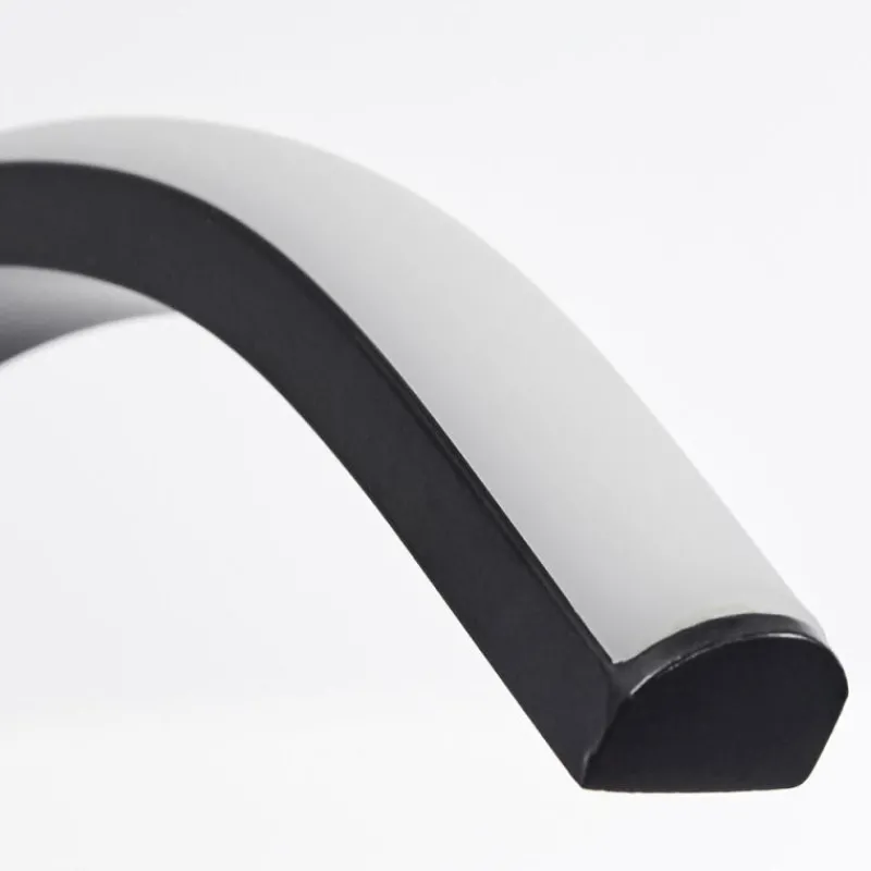 hofstein Plafonnier Alvarim LED Noir, 1 lumière