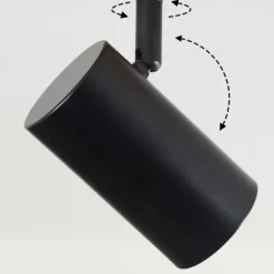 hofstein Plafonnier Arbrentin Écru, Noir, 4 lumières