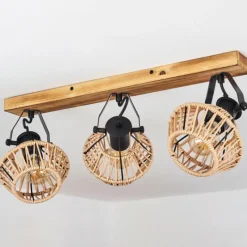 Luminaires Scandinaves-hofstein Plafonnier Auboncourt Écru, 3 lumières