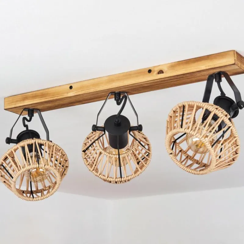 Luminaires Scandinaves-hofstein Plafonnier Auboncourt Écru, 3 lumières