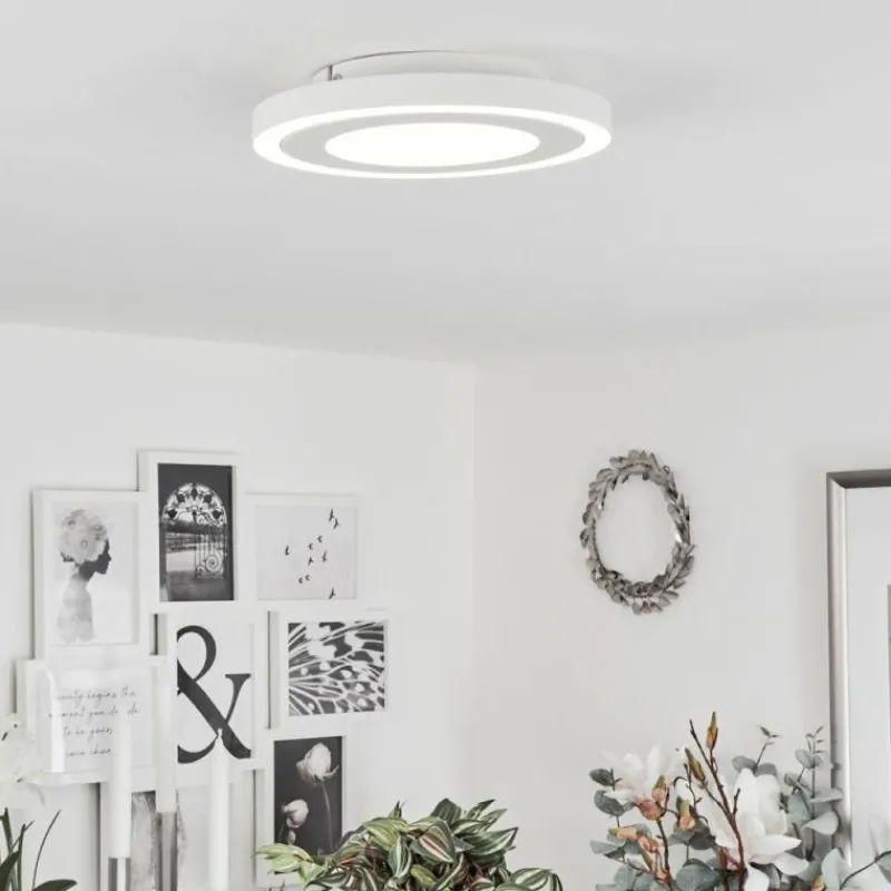 hofstein Plafonnier Audrieu LED Blanc, 2 lumières