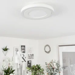 hofstein Plafonnier Audrieu LED Blanc, 2 lumières