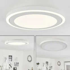 hofstein Plafonnier Audrieu LED Blanc, 2 lumières