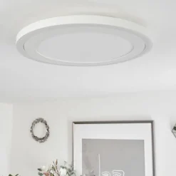 hofstein Plafonnier Audrieu LED Blanc, 2 lumières