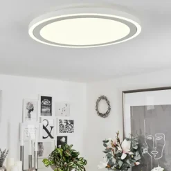 hofstein Plafonnier Audrieu LED Blanc, 2 lumières