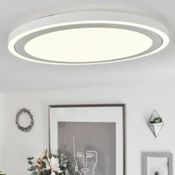 hofstein Plafonnier Audrieu LED Blanc, 2 lumières