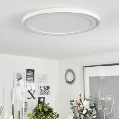 hofstein Plafonnier Audrieu LED Blanc, 2 lumières