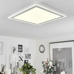 hofstein Plafonnier Audrieu LED Blanc, 2 lumières