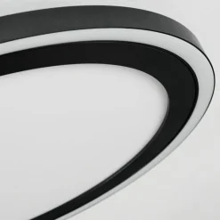 hofstein Plafonnier Audrieu LED Noir, Blanc, 2 lumières