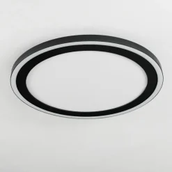 hofstein Plafonnier Audrieu LED Noir, Blanc, 2 lumières