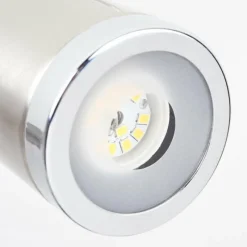 hofstein Plafonnier Autilla LED Nickel mat, Blanc, 2 lumières