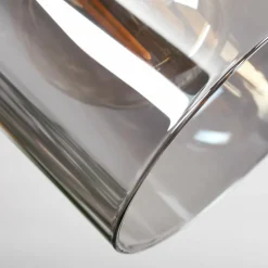 Luminaires Scandinaves-hofstein Plafonnier Azinhalinho Chrome, Noir, 1 lumière