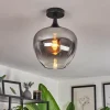 Suspension Verre Fumé-hofstein Plafonnier Azurara Clair, Fumé, 1 lumière