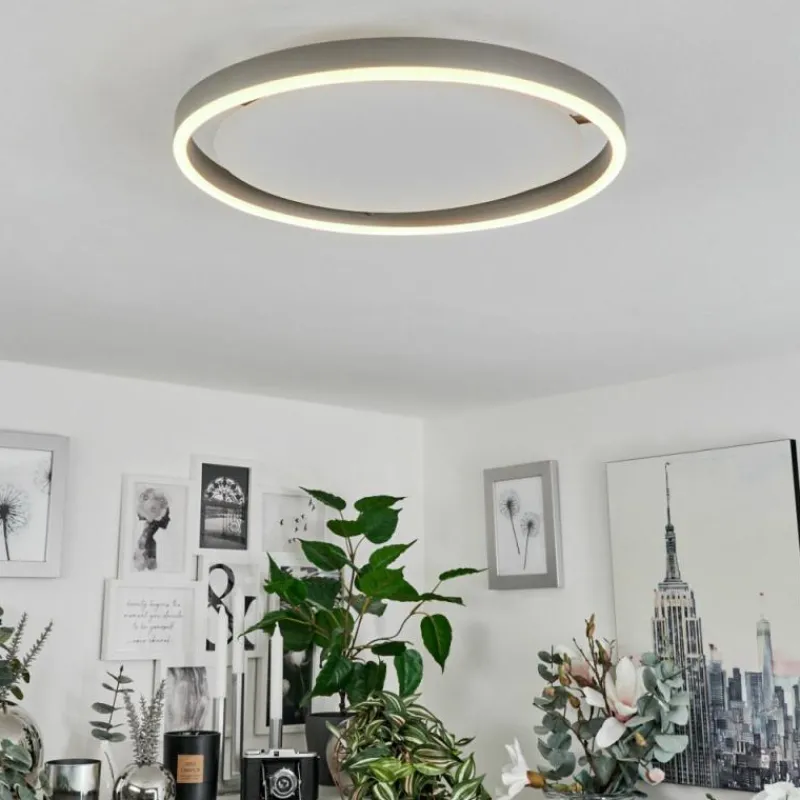 hofstein Plafonnier Barril LED Aluminium, 1 lumière