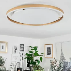 hofstein Plafonnier Barril LED Blanc, 1 lumière