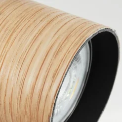 hofstein Plafonnier Beleco Écru, Noir, 1 lumière