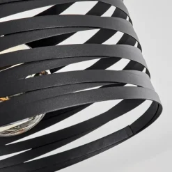 hofstein Plafonnier Bust Noir, 1 lumière