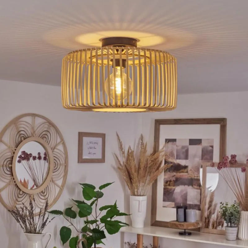 Luminaires Scandinaves-hofstein Plafonnier Callide Noir, 1 lumière