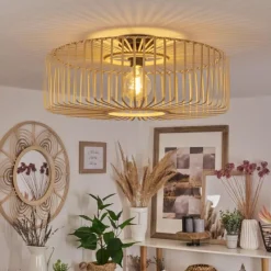 Luminaires Scandinaves-hofstein Plafonnier Callide Noir, 1 lumière