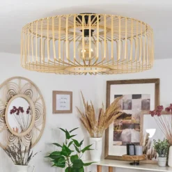 Luminaires Scandinaves-hofstein Plafonnier Callide Noir, 1 lumière