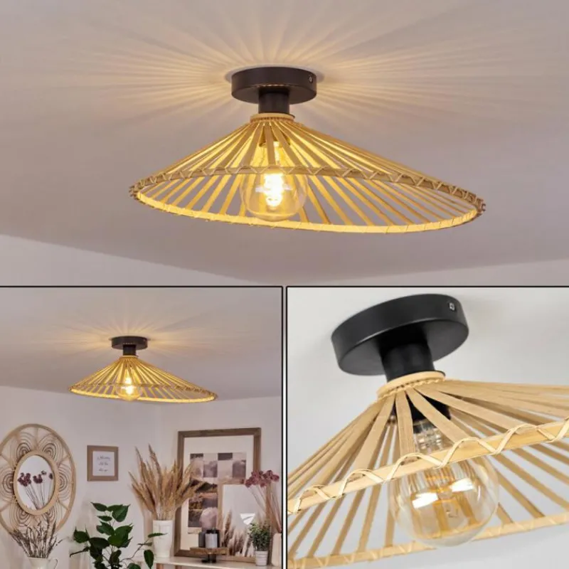 Luminaires Scandinaves-hofstein Plafonnier Callide Noir, 1 lumière