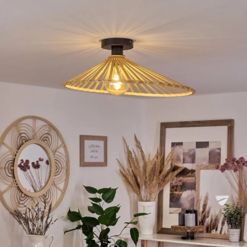 Luminaires Scandinaves-hofstein Plafonnier Callide Noir, 1 lumière