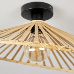 Luminaires Scandinaves-hofstein Plafonnier Callide Noir, 1 lumière