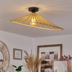 Luminaires Scandinaves-hofstein Plafonnier Callide Noir, 1 lumière