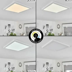 hofstein Plafonnier Canditas LED Blanc, 1 lumière