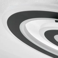 hofstein Plafonnier Casaldelo LED Anthracite, 1 lumière