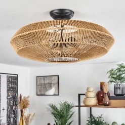 Luminaires Scandinaves-hofstein Plafonnier Cassano Écru, 2 lumières